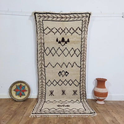 Ethnic Beni Ourain Moroccan Berber Runner Cultural Flair for Your Home