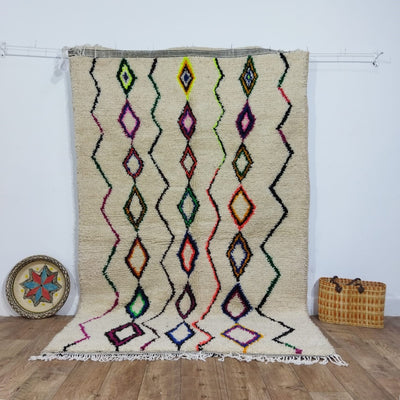 Rustic Charm: Moroccan Style Azilal Berber Rugs