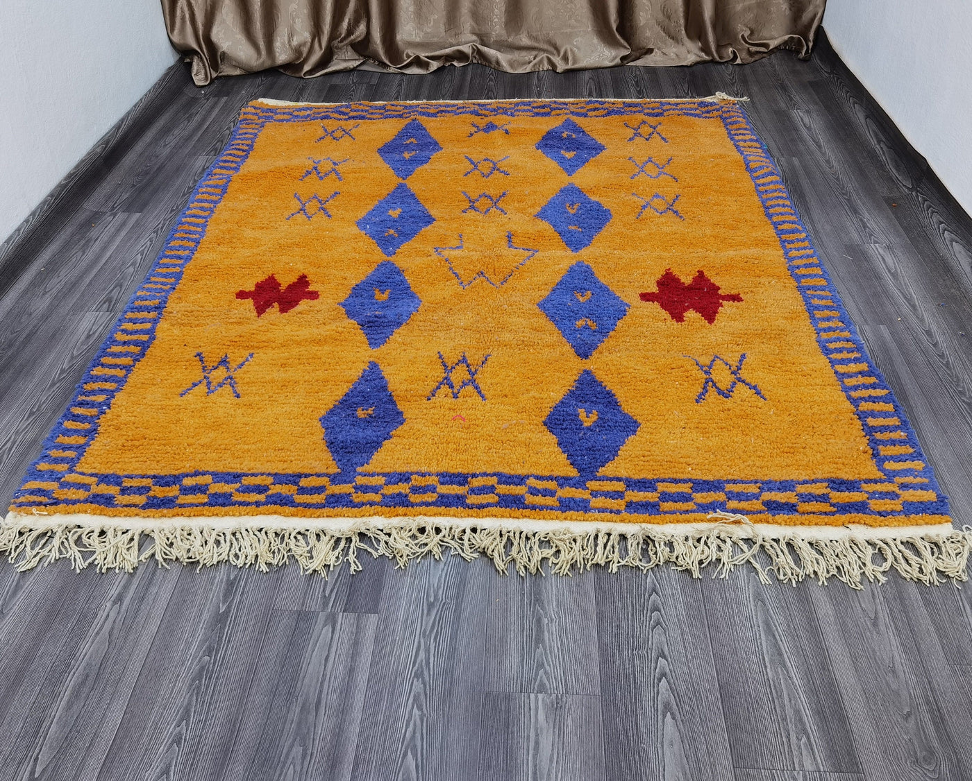 Chic Home Decor Discover Berber Heritage with an Authentic Boujaad Moroccan Rug