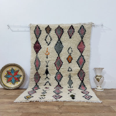 Handwoven Tradition: Moroccan Azilal Berber Rugs