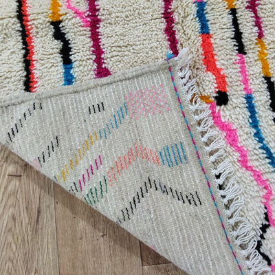 Authentic Moroccan Azilal Berber Rugs - Timeless Traditional Beauty in Multicolor