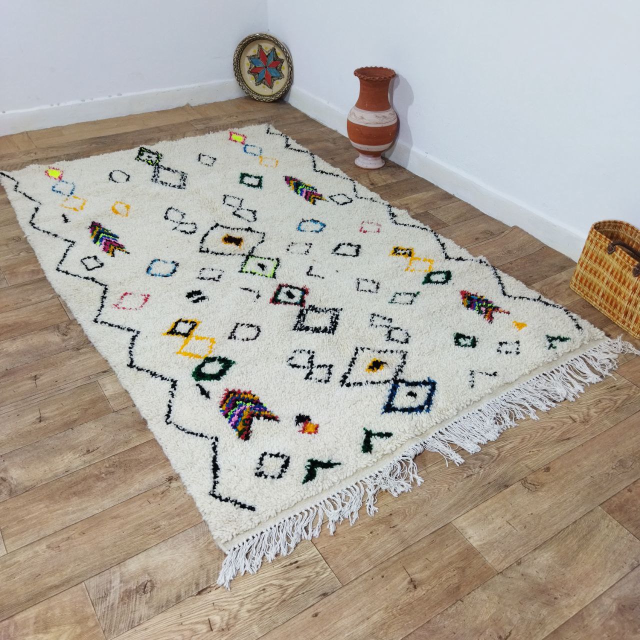 Discover Cultural Treasures - Moroccan Handcrafted Azilal Berber Rugs