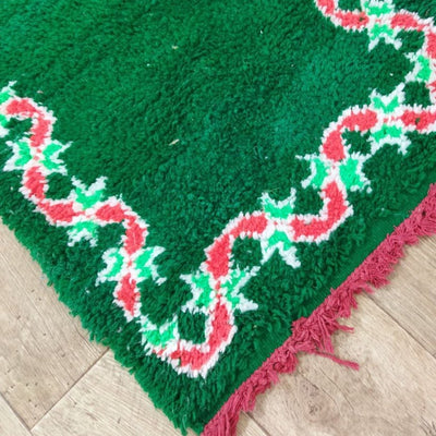 Moroccan rug Style Azilal rug 1x5 ft Handmade rug Berber rugrugsMoroccan Rugs Handmade Beni Ourain Rug - Berber Rug