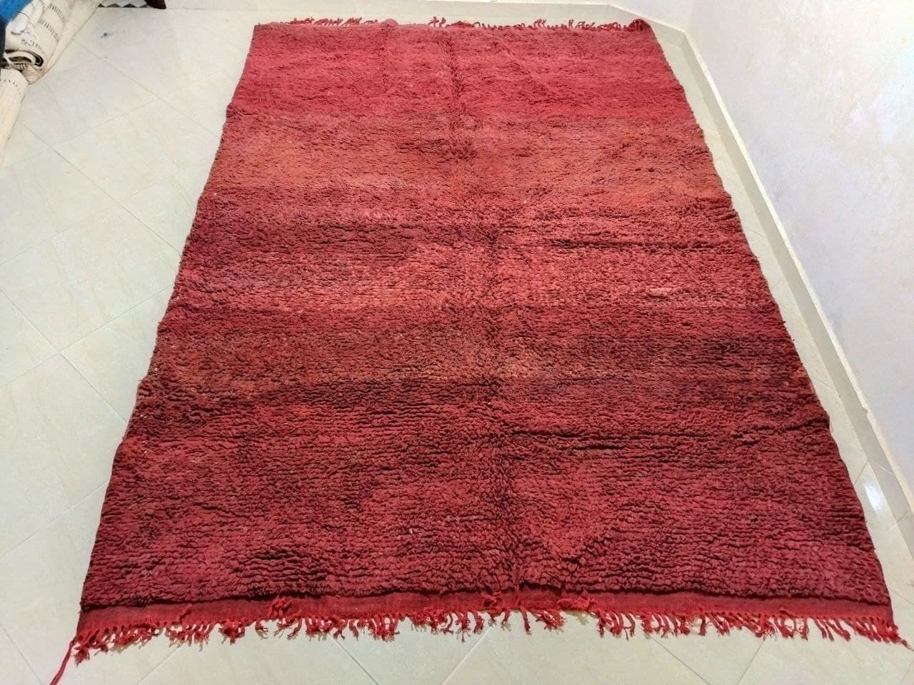 Moroccan rug Style Red Azilal rug 6x10 ft Handmade rug Berber rugrugsMoroccan Rugs Handmade Beni Ourain Rug - Berber Rug